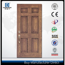 High Definition Embossing 6 Pnl Fiberglass Door